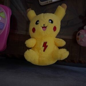 Pokemon Pikachu Yellow Plush Toy